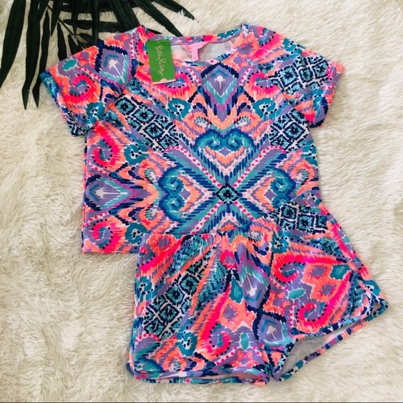 Lilly Pulitzer Other - Lilly Pulitzer Mini Dossie 2 Piece Set Girl NWT XL